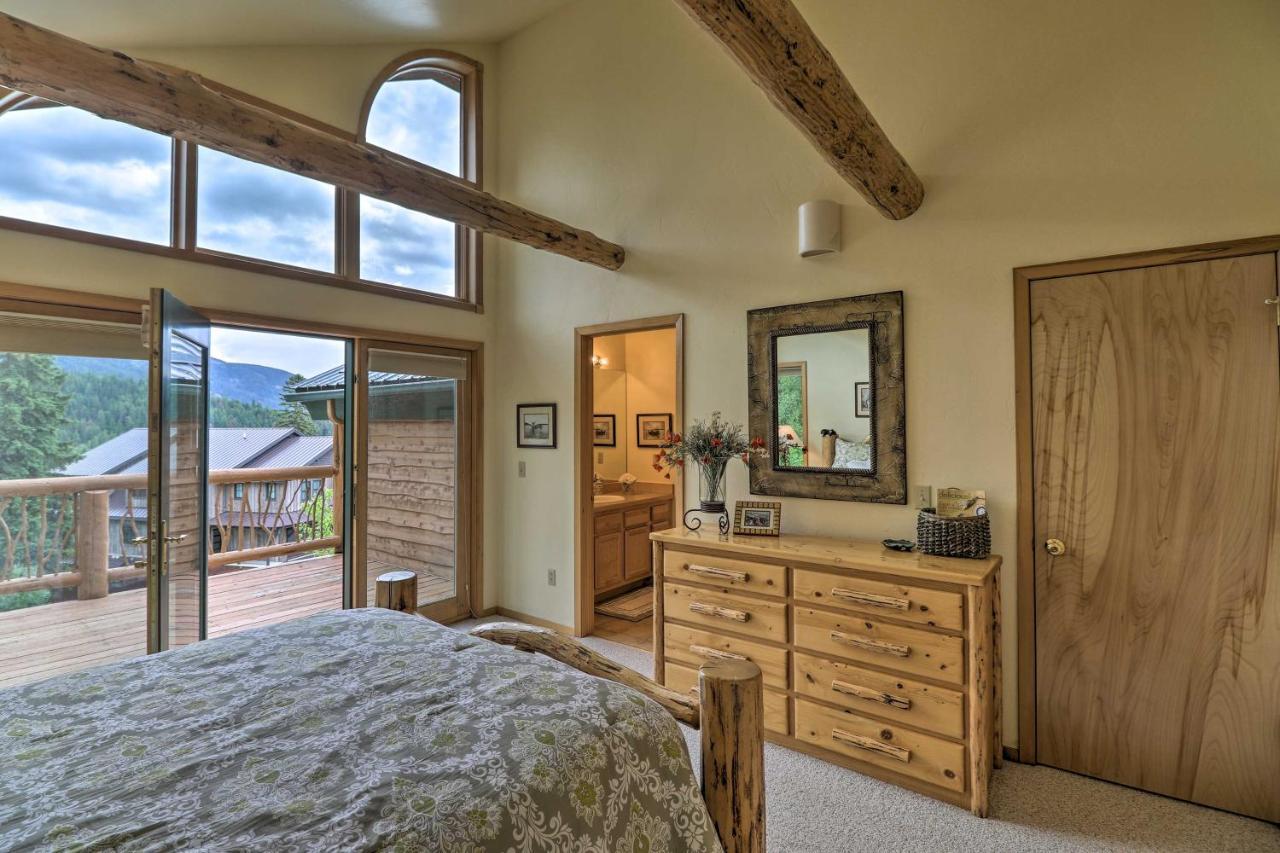 Rustic Home On Whitefish Mountain, Near Ski Run! Exterior foto