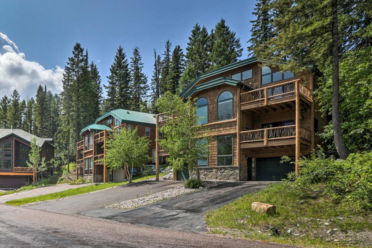 Rustic Home On Whitefish Mountain, Near Ski Run! Exterior foto