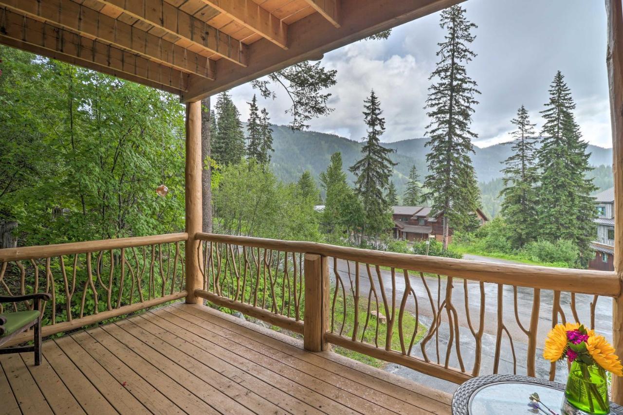Rustic Home On Whitefish Mountain, Near Ski Run! Exterior foto