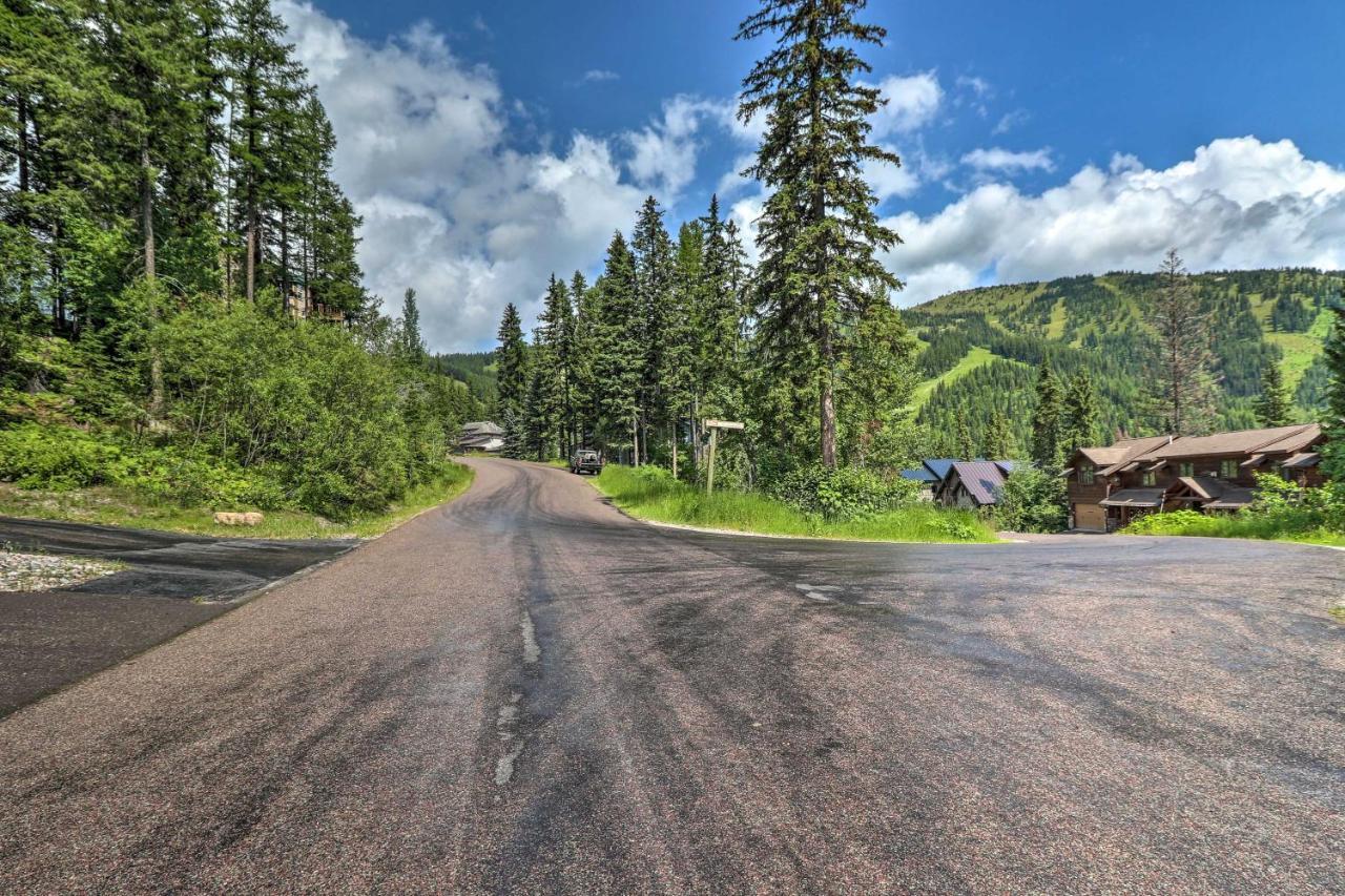 Rustic Home On Whitefish Mountain, Near Ski Run! Exterior foto