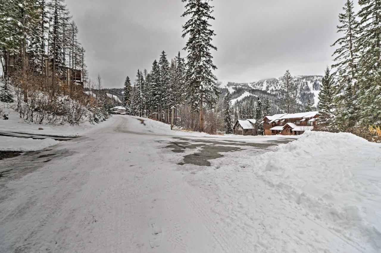 Rustic Home On Whitefish Mountain, Near Ski Run! Exterior foto